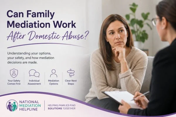 Can Family Mediation Chelmsford Work After Domestic Abuse?